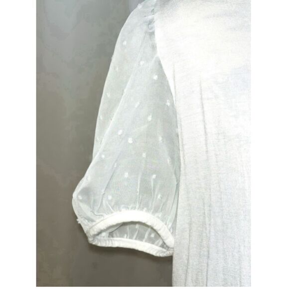 Sugar & Rose Women’s Size XL Puffy Sleeve Paris “True Love Forever” Graphic Top - Picture 5 of 10